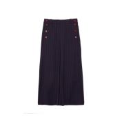 Yona blauw gestreepte rok Ines De La Fressange Paris , Multicolor , Da...