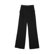 Zwarte Broek Stijlvol Michael Kors , Black , Dames