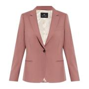 Wollen blazer PS By Paul Smith , Pink , Dames