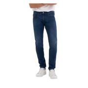 Slim-fit Denim Broek Replay , Blue , Heren