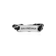 Armband met logo Balenciaga , Black , Unisex