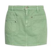 Denim rok Blumarine , Green , Dames