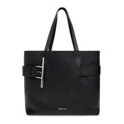 Tas T-Bar Sling Alexander McQueen , Black , Dames