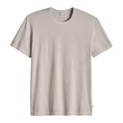 Licht Mist Polo Shirt James Perse , Gray , Heren