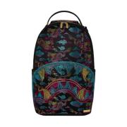 Geborduurde Draak Stijlvolle Rugzak Sprayground , Multicolor , Unisex