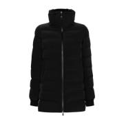 Stijlvolle Parka Jas voor Alle Seizoenen Herno , Black , Dames