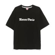 Katoenen T-shirt met korte mouwen Kenzo , Black , Heren