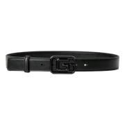 Mini Riem in Ecopelle Zwart Gaëlle Paris , Black , Dames