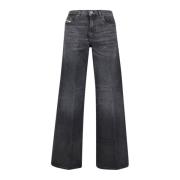 Zwarte D-Akemi Jeans 1978 Diesel , Black , Dames