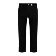 Jeans met logo Alexander McQueen , Black , Heren