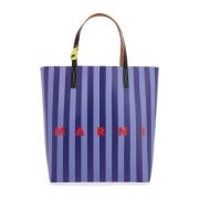 Gestreepte Tribeca Tote Tas Marni , Blue , Heren