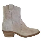 Westerse enkellaarzen Alpe , Beige , Dames