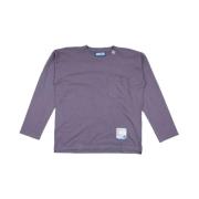 Paarse zware longsleeve shirt Mihara Yasuhiro , Purple , Heren