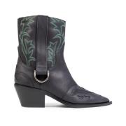 Zwart/Groen Cowboy Boot Cut Off Enfants Riches Déprimés , Black , Here...