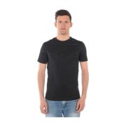 Casual Sweatshirt voor Mannen Emporio Armani , Black , Heren