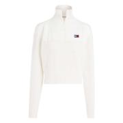 Trui Tommy Jeans , White , Dames