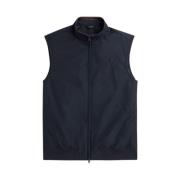 Brentham Mouwloze Jas Fred Perry , Blue , Heren