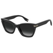 Stijlvolle zonnebril in zwart Marc Jacobs , Black , Dames