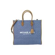 Pre-owned Canvas handbags Michael Kors Pre-owned , Blue , Dames