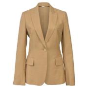 Pre-owned Wool outerwear Stella McCartney Pre-owned , Brown , Dames