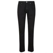 Zwarte Slim Fit Denim Jeans Michael Kors , Black , Heren