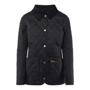 Zwarte Jas Barbour , Black , Dames