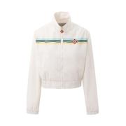 Polyester Pullover in Weier Stijl Casablanca , White , Dames