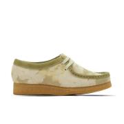 Wallabee Mocassin Stijl Schoenen Clarks , Green , Dames