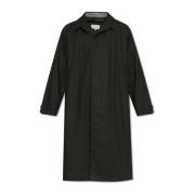 Katoenen trenchcoat Maison Margiela , Black , Dames