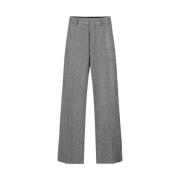 Broek met norHeren taille in wolmix Iceberg , Gray , Heren