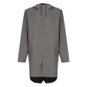 Regenjas van technische stof met capuchon Rains , Gray , Heren