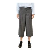 Witte Cropped Broek Sale en Peper Souvenir , Gray , Dames