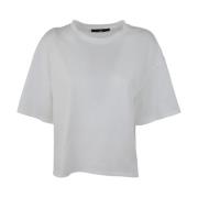 Klassiek Wit T-Shirt Liviana Conti , White , Dames