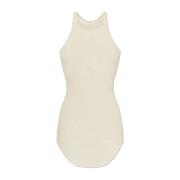 Top Bacic Rib Rick Owens , White , Dames