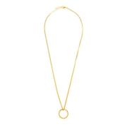 Ketting met hanger MM6 Maison Margiela , Yellow , Dames