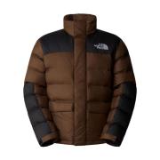 Kleur Blok Pufferjas The North Face , Brown , Heren