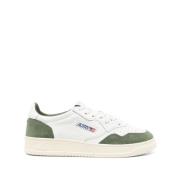 Medalist Low Leren Suède Sneakers Autry , White , Heren