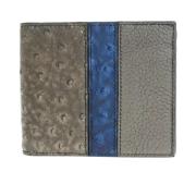 Pre-owned Leather wallets Bottega Veneta Vintage , Gray , Dames