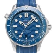 Pre-owned Glass watches Omega Vintage , Blue , Dames