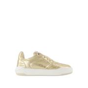 Gouden Leren Wings Sneakers Zadig & Voltaire , Yellow , Dames