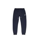 Blauwe Katoenen Jeans & Broek Collectie Emporio Armani , Blue , Heren