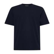 Korte mouw T-shirts en Polos Studio Nicholson , Blue , Heren