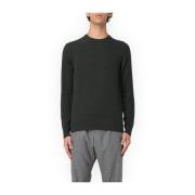 Lamswol Crewneck Trui Woolrich , Gray , Heren