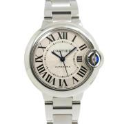 Pre-owned Glass watches Cartier Vintage , Gray , Dames