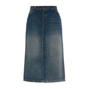 Denim rok Carhartt Wip , Blue , Dames