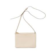 Pre-owned Leather celine-bags Celine Vintage , Beige , Dames