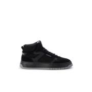 Oversized sneakers geïnspireerd op vintage basketstijl Iceberg , Black...