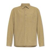 Geruite patroon overhemd A.p.c. , Beige , Heren