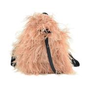 Stijlvolle Polyester Tas N21 , Pink , Dames