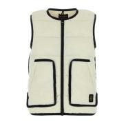 Stijlvolle witte nylon Tippy vest RefrigiWear , White , Dames